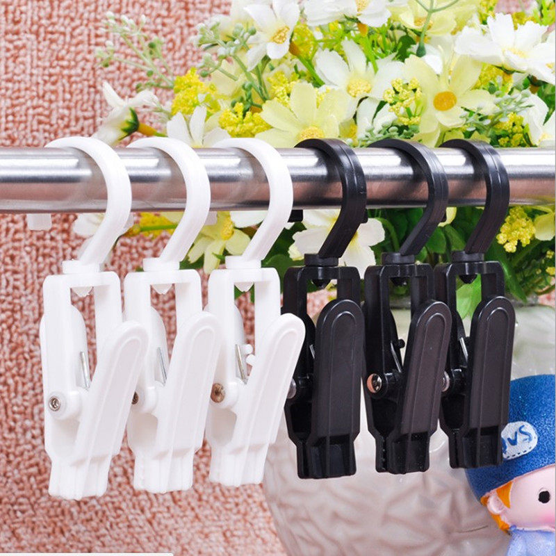 Multifunctional Plastic Clips, Shoe Clips, Rotating Hooks, Hat Clips, Curtain Scarf Glove Clips, Sock Clips