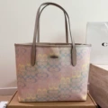 Rainbow tote bag city33