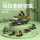 Lele Brothers Mini Street View совместим с моделью здания Lego City, детской образовательной сборкой, строительным блоком, игрушкой-подарком mini 8