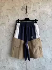 Ceiling High-Quality Paris B 25Fw New Splicing Shorts Technical Fabric Sports and Workwear Splicing