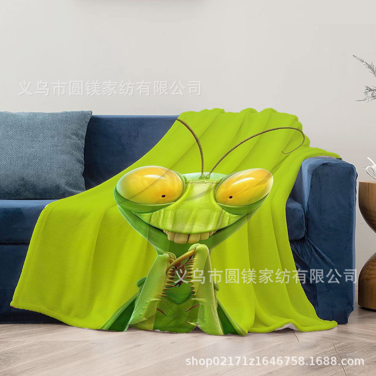 Modern Casual Casual Animal Pattern Printed Four Seasons Casual Flannel Blanket, Lunch Break Blanket, Air Conditioning Blanket