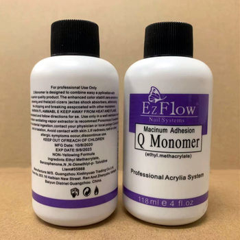 Nail art purple MMA crystal liquid 118ml purple crystal liquid nail art crystal nail supplies