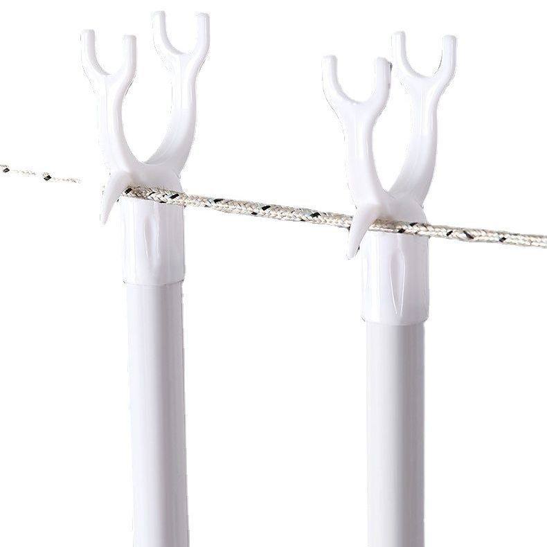 Clothes Drying Rod with Retractable and Extendable Clothes Hanger for Home Use