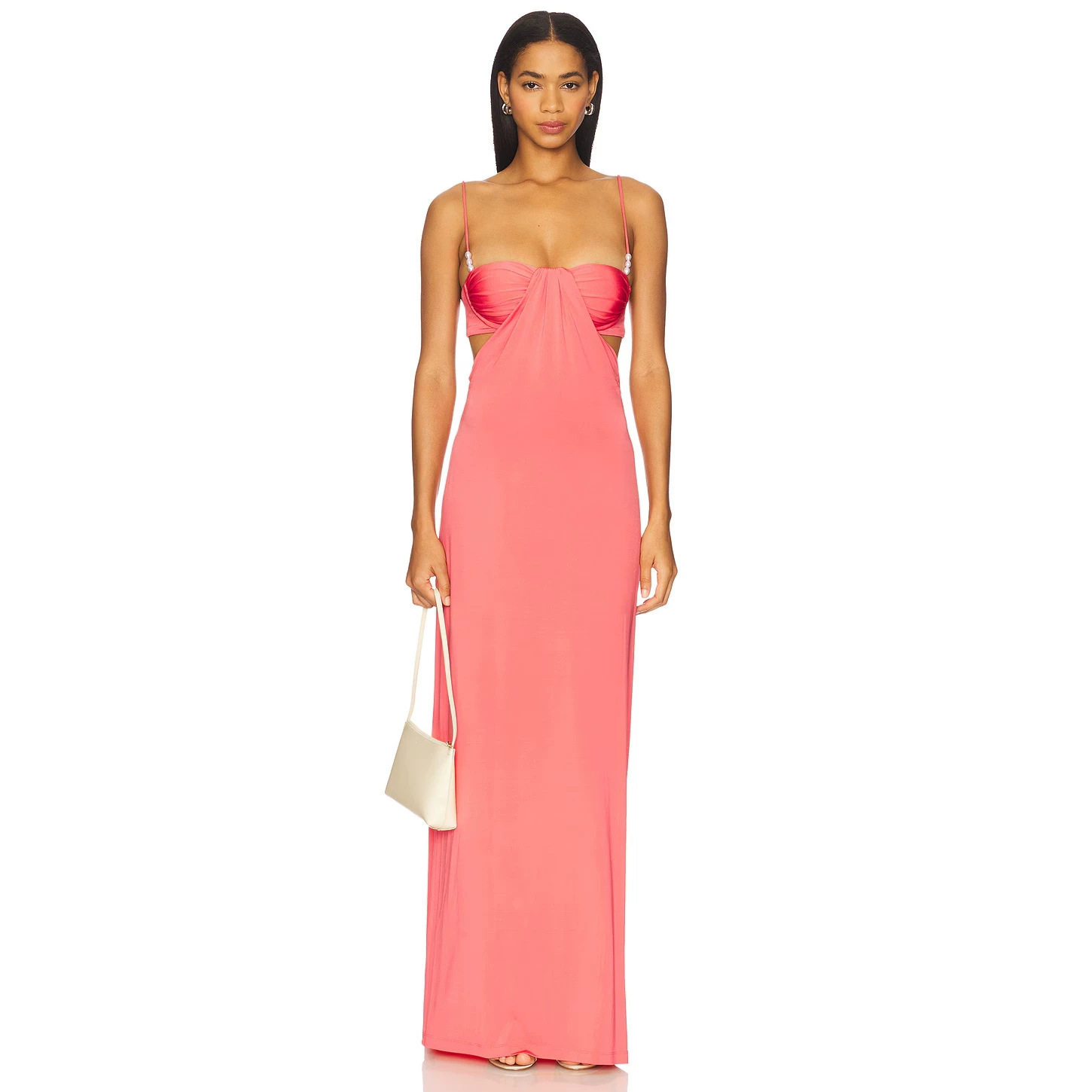 Elegant Backless Evening Dress Sleeveless Bodycon Fit Spring Summer Style Perfect for Formal Events OEM Available