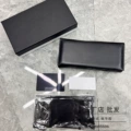 C flat leather bag H