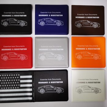 American Multifunctional Driver's License Wallet for Men, Pvc Leather Case for Motor Vehicles, Driving Card Holder for Women, Two-In-One Custom Design