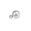 Stainless Steel Hanging Bead Welding Ring Solid Ball Pendant Color-free Round Bead Ball Pendant DIY Jewelry Accessories
