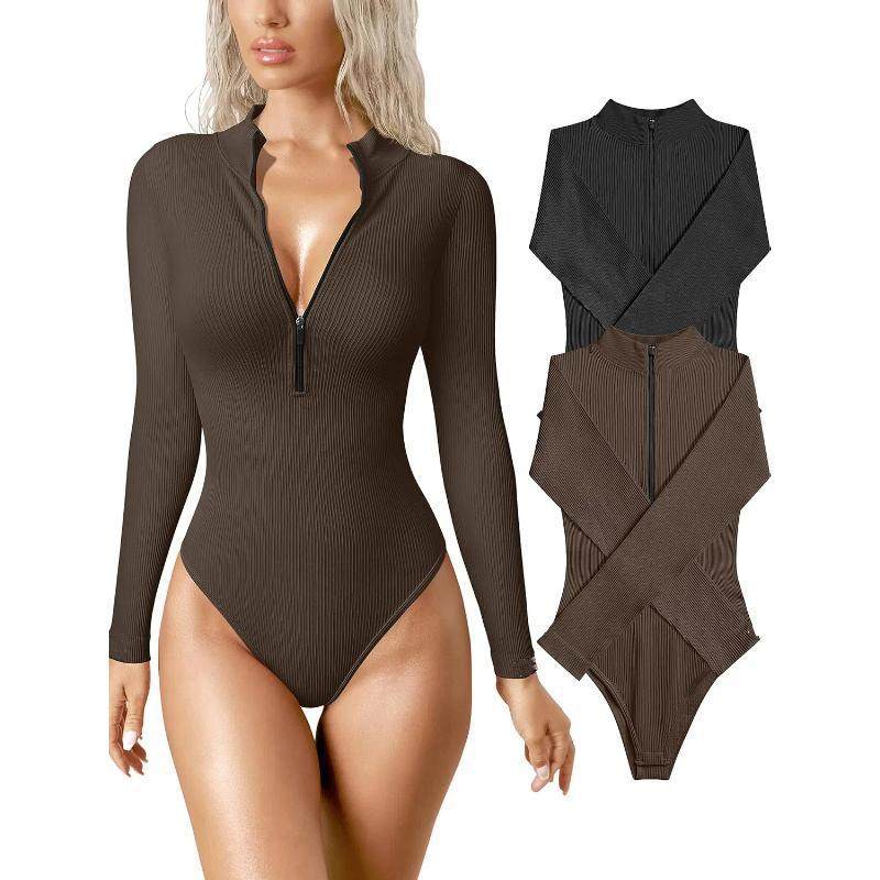 E5328 Dropshipping Aliexpress Cross-Border New Shaping Bodysuit Women's Two-Piece Bodysuit