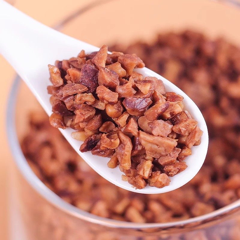 Pecan Nut Pieces Original Flavor 500g Longevity Fruit Cream Flavored Nut Pieces Snow Top Decoration Milk Tea Shop Scraps