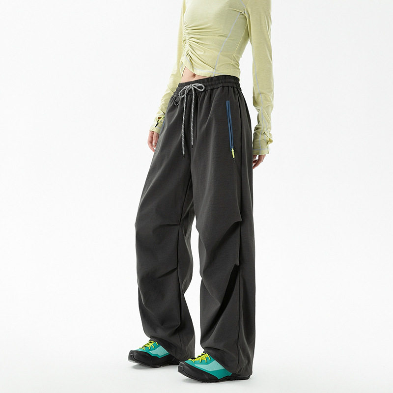 杰克传洋轻量化户外速干休闲裤男女青年美式工装弯刀裤伞兵运动裤