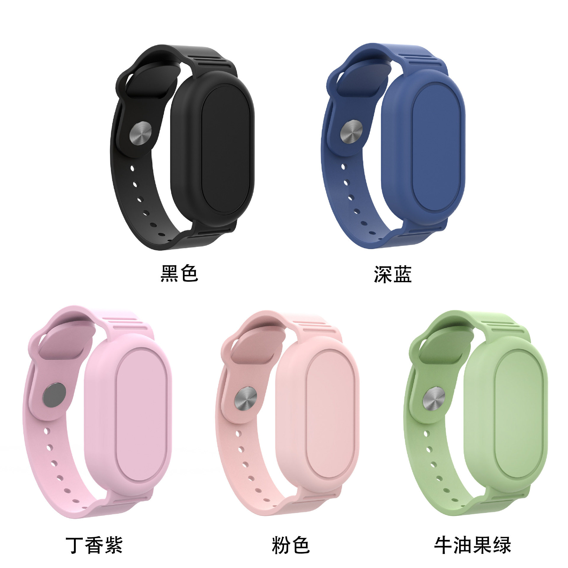 Suitable for Samsung Smarttag2 Wristband Protective Cover, Anti-Lost Device Tracker, Silicone Watch Strap, Waterproof Protective Case