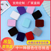 Necklace box Korean jewelry flannel box pendant gift box fashion gift jewelry velvet box