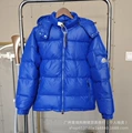 Blue cotton coat
