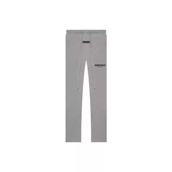 Essentials 22SS Small Logo Flocked High-Street Casual Loose Straight-Leg Long Sweatpants