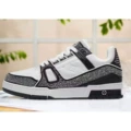 Donkey brand with diamonds white and black