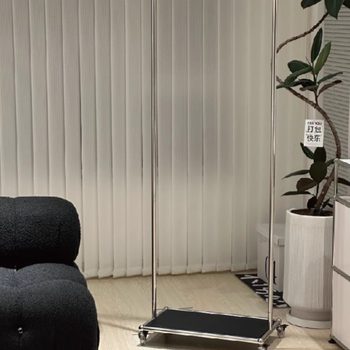 USM Middle Ancient Coat Rack Removable Clothes Storage Rack Simple Floor-mounted Stainless Steel Overnight Clothes Coat Rack