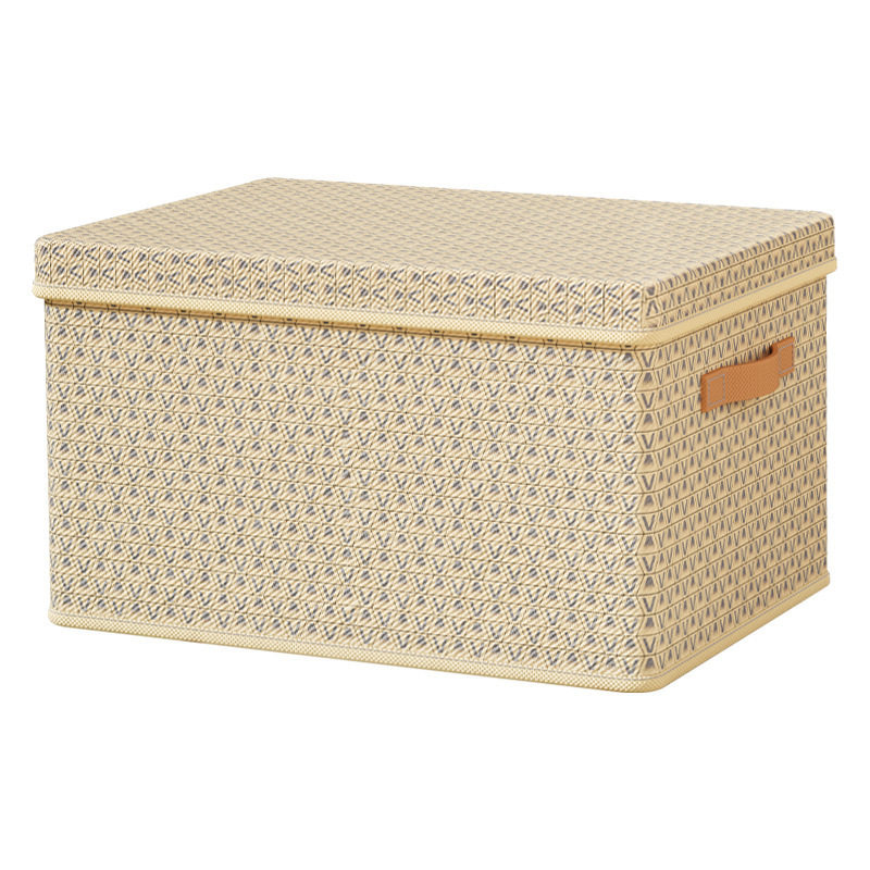 Clothes quilt storage box thickened pp board folding storage box with lid pants storage artifact home dormitory storage