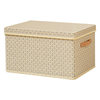 Clothes quilt storage box thickened pp board folding storage box with lid pants storage artifact home dormitory storage