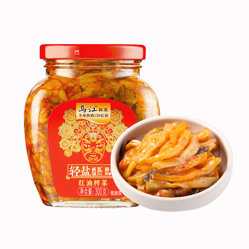 烏江紅油搾菜下料理300g(瓶入り)(瓶入り)