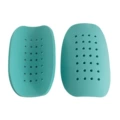 (cyan) shin guards large size (15/9)