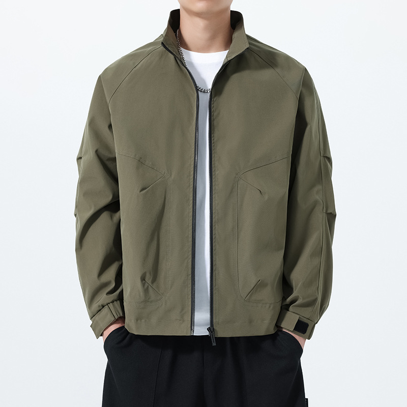 Áo Khoác Nam Dáng Ôm Hàng Mùa Xuân Thu Đông