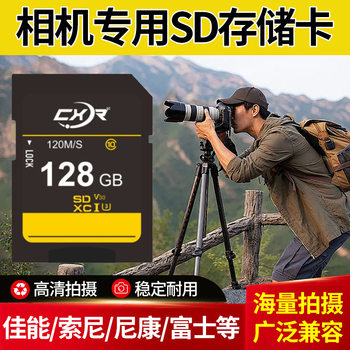 Camera Dedicated Sd Memory Card 128g High Quality Canon Sony Nikon Slr with Sd Large Card Camera Memory Card