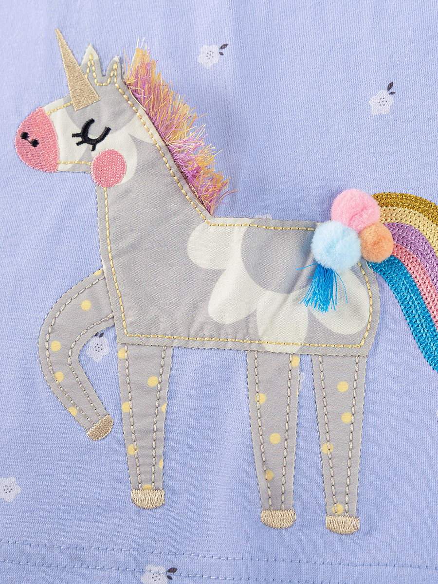 New Kids' Dress Wholesale, Cartoon Long-sleeve Girls' Dress, Autumn Cute Kids' Skirt