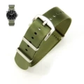 Military Green Steel Buckle