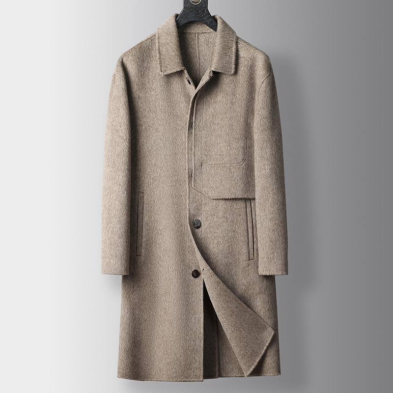 Áo Khoác Nam Kín Cổ Hàng Mùa Xuân Thu Đông