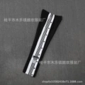 Ak08 buttoned straight pants black