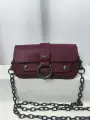 Wine red ancient silver