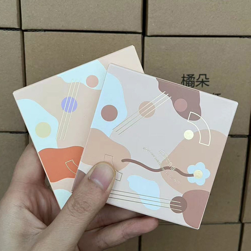 [New Color] Judydoll/Orange Four-color Eye Shadow Milk Tea Earth Color Matte Novice Makeup Eye Shadow Plate