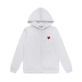 C051d white red heart