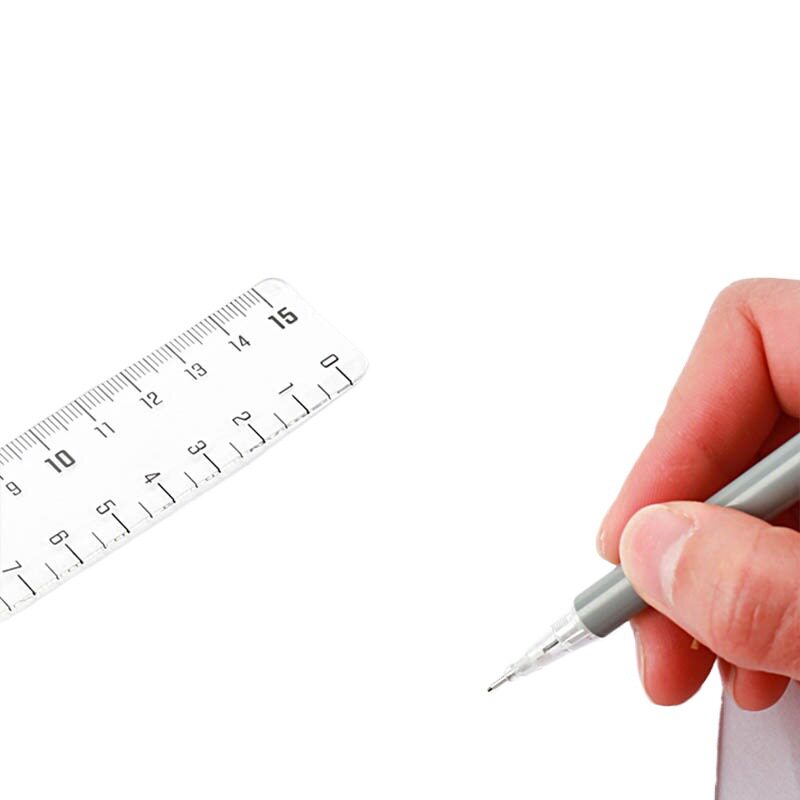 Ruler and Compass Set 9-Piece Student Exam Learning Stationery Supplies Triangle Ruler Triangle Plate Protractor Ruler