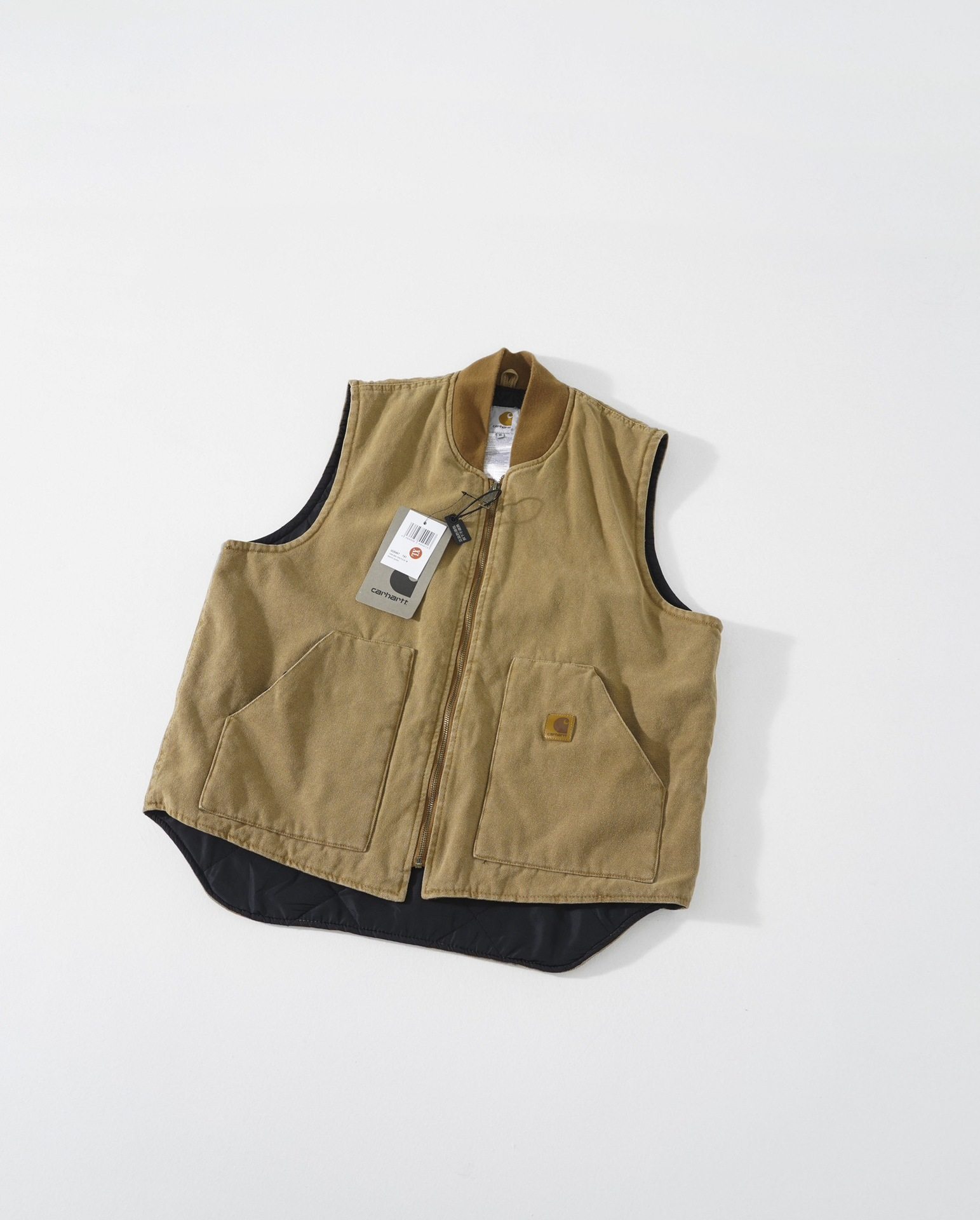Carhart-style rag-and-carryer jacket classic Detroit jacket.