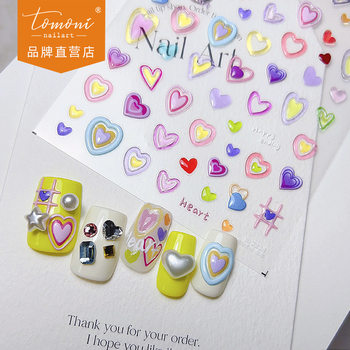 tomoni jelly nail stickers popular cute nail stickers factory wholesale Japanese love fruit 3215