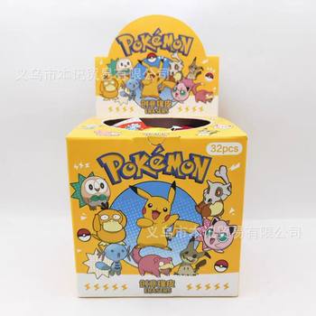 Creative Pokémon Cultural and Creative Blind Bag 3D Eraser Student Wipe Clean Pokémon Shape Surprise Eraser