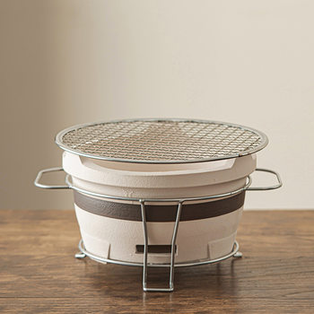 Encircling Stove Tea Barbecue Stove Household Indoor and Outdoor Equipment Old-fashioned Edge Stove Clay Stove Charcoal Pea Stove