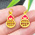 Китайский стиль безопасный амулет, с которого капает масло, древний золотой счастливый кот, благоприятный облачный колокольчик, кулон, сделай сам, браслет, аксессуары mini 14