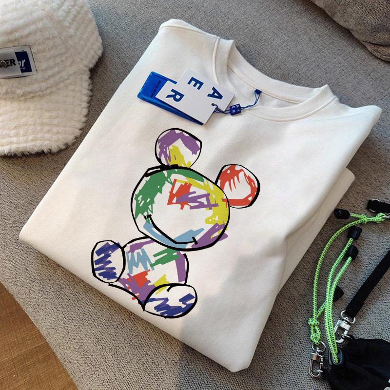 カラフルミッキー【ホワイト】