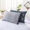 One-piece drop-down cotton gauze pillowcase 48*74 cotton household adult sweat-absorbing pillowcase