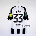 24-25 newcastle home personalized no. 33 burn fa cup final badge