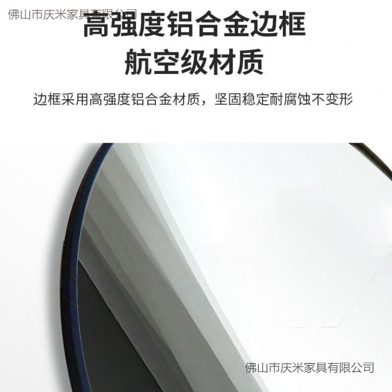 Light Luxury and High-End Dressing Mirror, Full-Length Floor-Standing Mirror for Home Use, Wall-Mounted for Girls' Bedrooms, Popular in Clothing Stores for Trying on Clothes