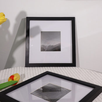 Cross Border Hot Selling Multi Collage Gallery Square Photo Frame Wall Decoration Picture Frame Photo Frame Wholesale Home Office Decoration