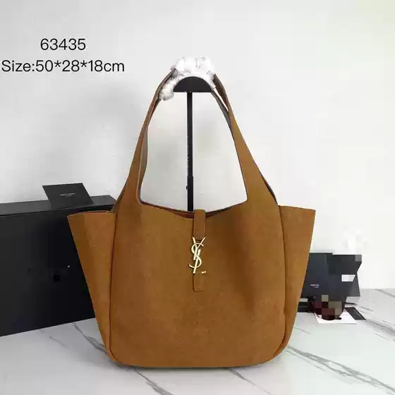 In-Stock Yangshulin Suede Chain Bag Single Shoulder Crossbody Tote Bag Fashion Versatile Women's Bag 2025 New Model Cross-Border