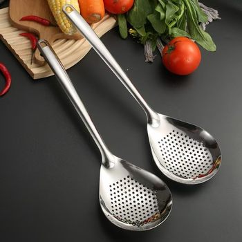 Stainless Steel Strainer for Home Use, Kitchen Tool for Noodles, Oil Frying, Dumplings