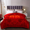 Red Wedding Blanket with 