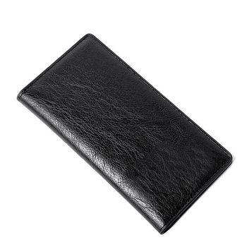 Cross-border retro men's wallet card holder integrated thin ultra-thin wallet 2023 new men's wallet long wallet