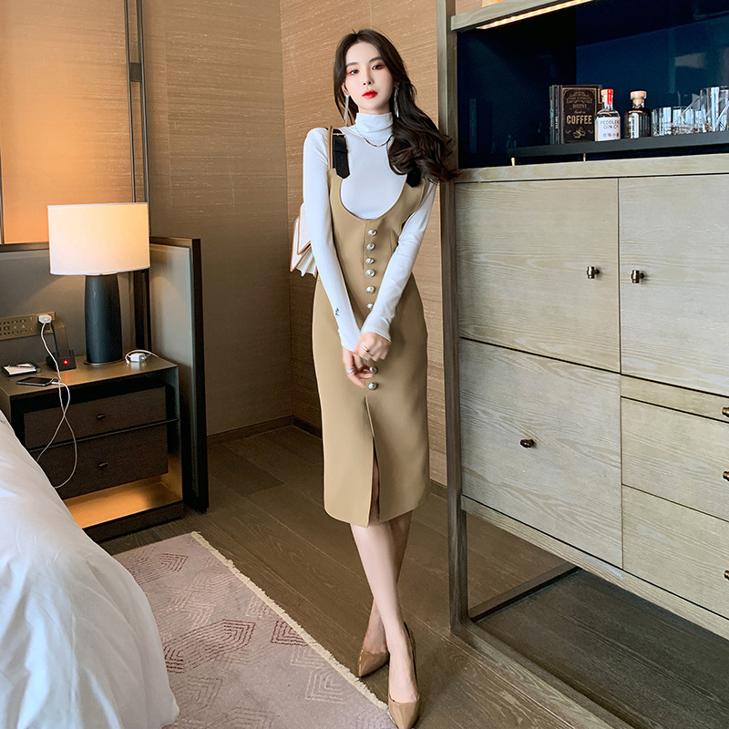 Mã D3345 Giá 980K: Váy Đầm Liền Thân Nữ Chdc Hàng Mùa Xuân Thu Đông Thời Trang Nữ Chất Liệu G03 Sản Phẩm Mới, (Miễn Phí Vận Chuyển Toàn Quốc).