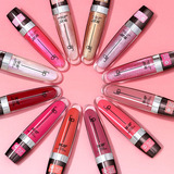 Увлажняющий перламутровый матовый блеск для губ BOB pearlescent matte lip glaze увлажняющий блеск для губ, который не выцветает, защищает от обветривания, придает объем и сияние губам